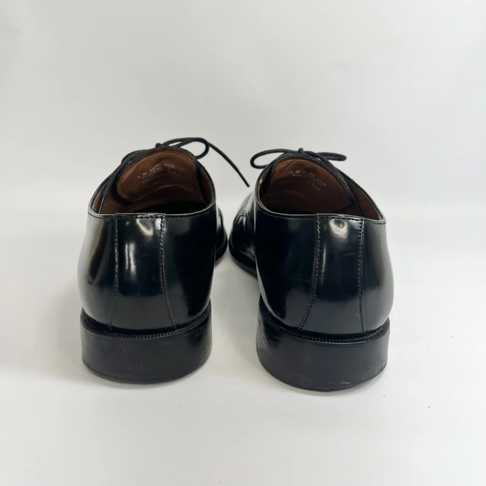 BOSTONIAN CLASSICS  FIRST FLEX SOLE BLACK LEATHER OXFORDS SZ 9